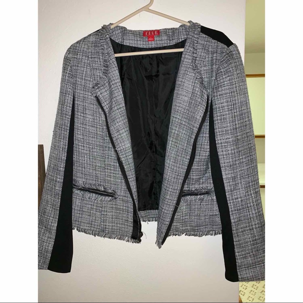 Elle Gray Dressy Jacket